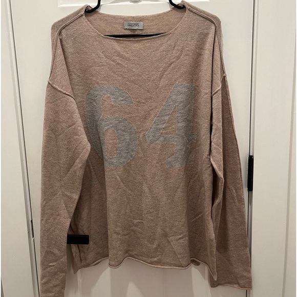 Sweaters - Women’s Pull Over Sweater Lambs Wool Cashmere Blend Size S Relaxed Fit